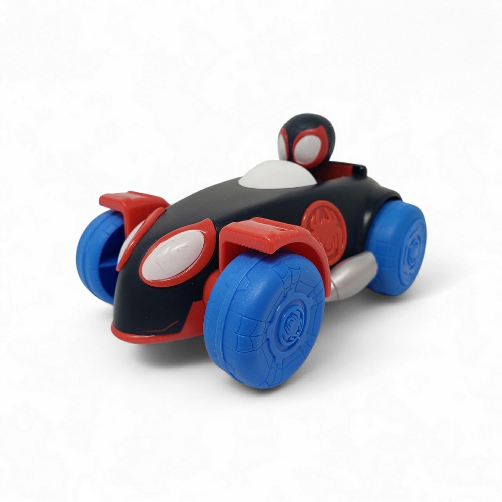 Spidey Amazing Friends Spiderman Wheelie Pullback Vehicle